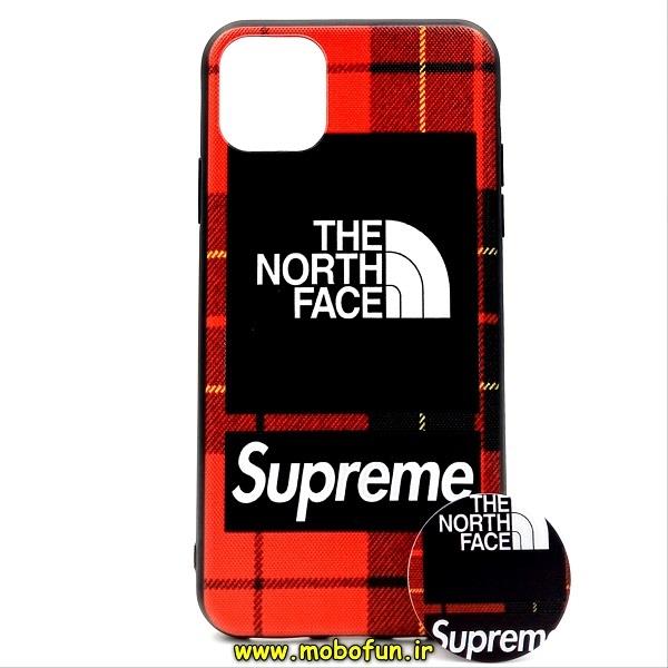 قاب گوشی Iphone 11 Pro Max فانتزی برجسته طرح THE NORTH FACE به همراه پاپ سوکت کد 19